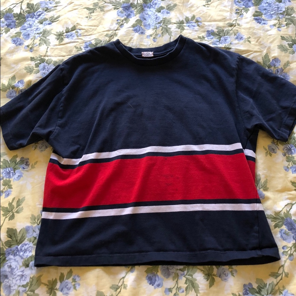 brandy striped tee.